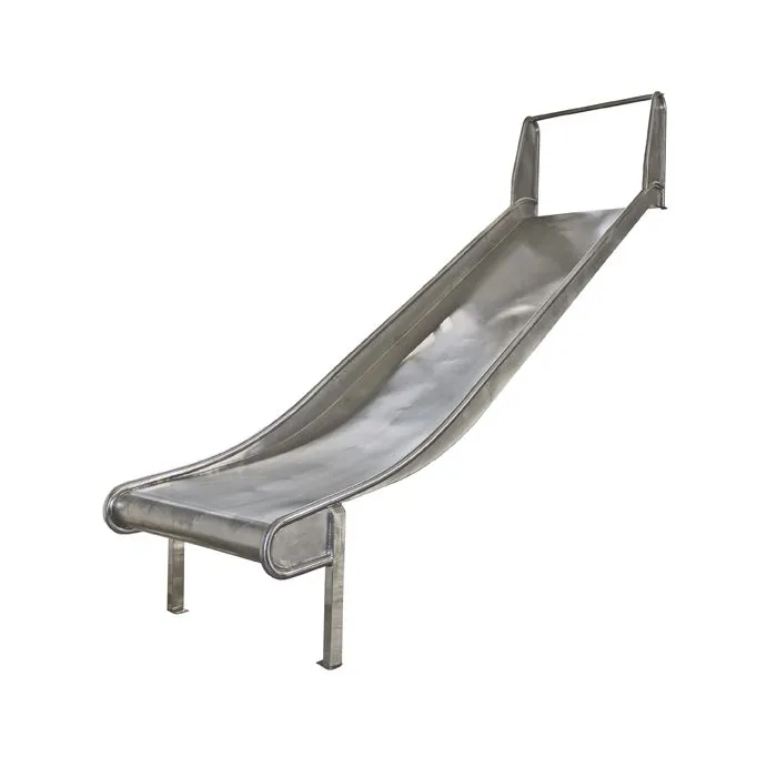 Glijbaan RVS voor speeltoestellen breed (platformhoogte 100cm)