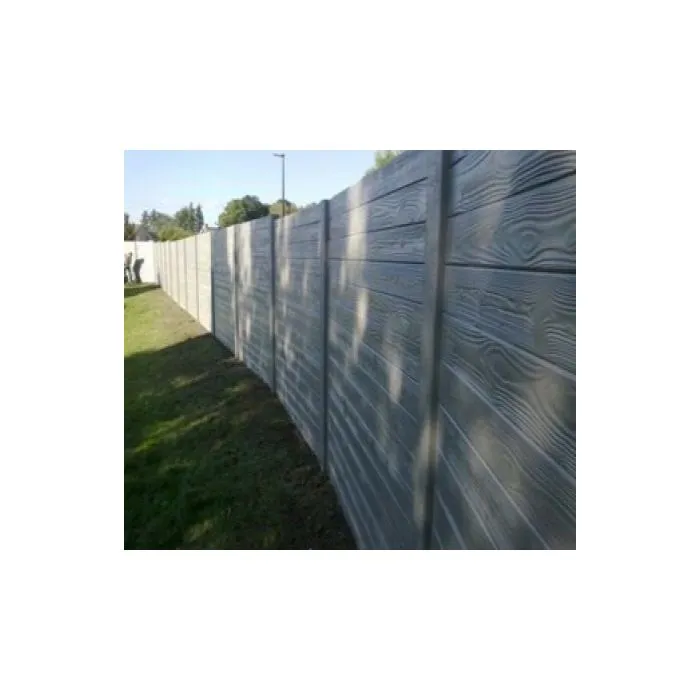Betonschutting Wood texture enkelzijdig 200x231cm