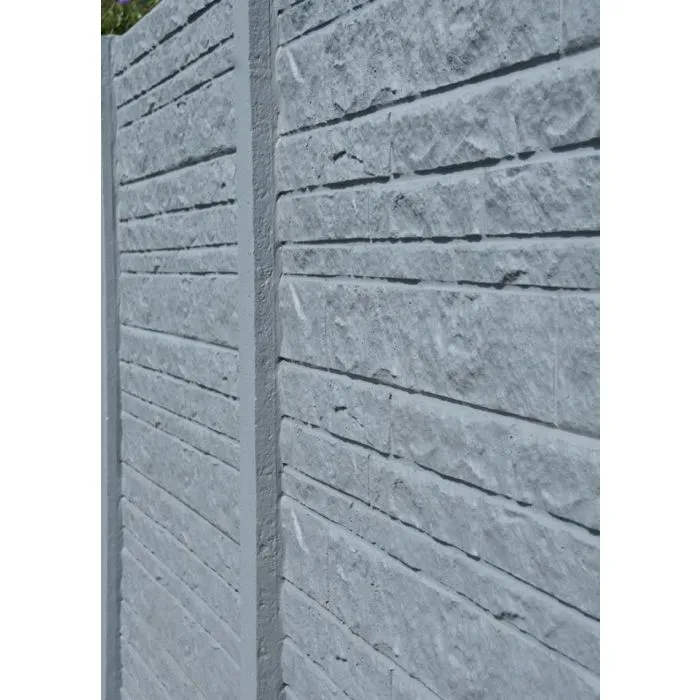 Beton schutting Fencestone dubbelzijdig 200x193cm