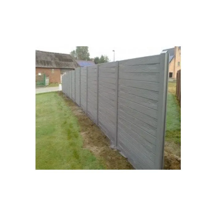 Betonschutting Wood texture enkelzijdig 200x231cm