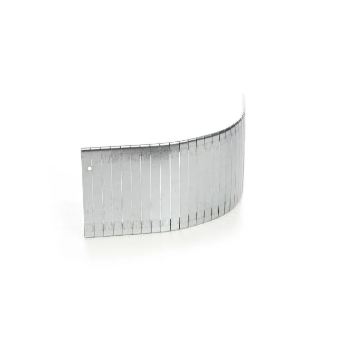 Borderrand flexibel gegalvaniseerd 240x15cm