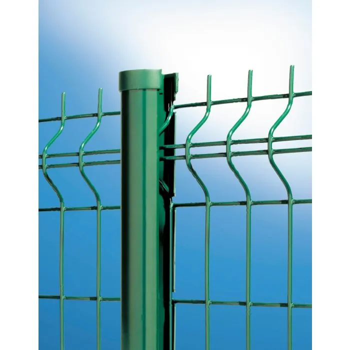 Paal 250cm voor hekwerk 203cm groen