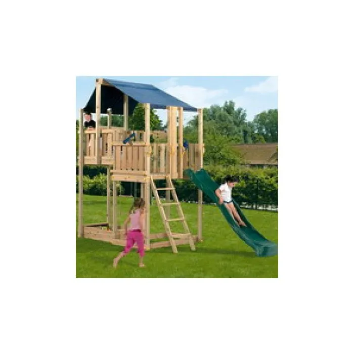 Houten speeltoestellen houten schommel speeltoren bouwdoos Duplex