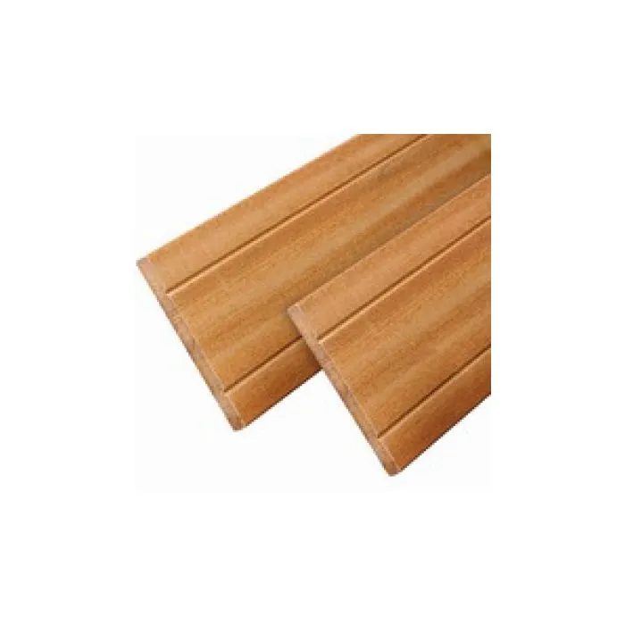 Twee shuttingplanken hardhout Bangkirai 245cm (16x145mm)
