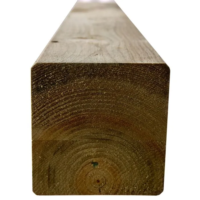 Tuinpalen houten paal grenen 7x7x240cm