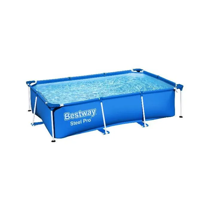 Zwembad stalen frame 259x170x61cm