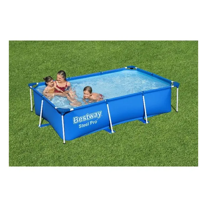 Zwembad stalen frame 259x170x61cm