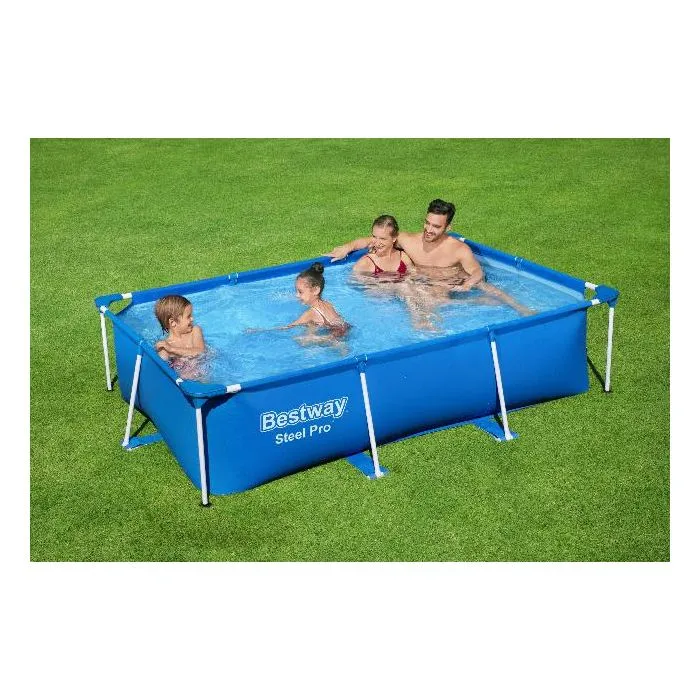 Zwembad stalen frame 259x170x61cm