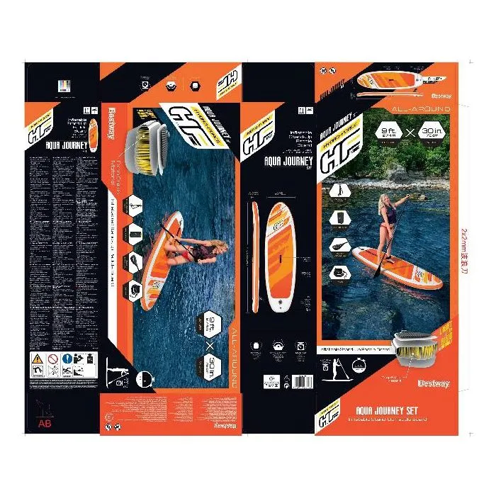 SUP-board opblaasbaar 274x76x12cm