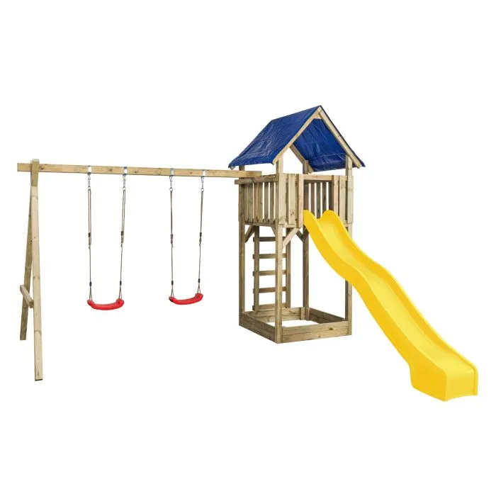 Houten speeltoestel John 421x350x297cm