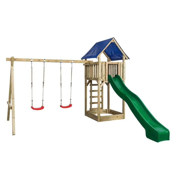 Houten speeltoestel John 421x350x297cm