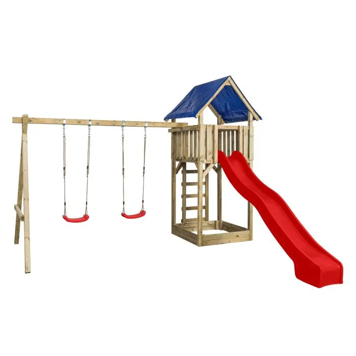 Houten speeltoestel John 421x350x297cm