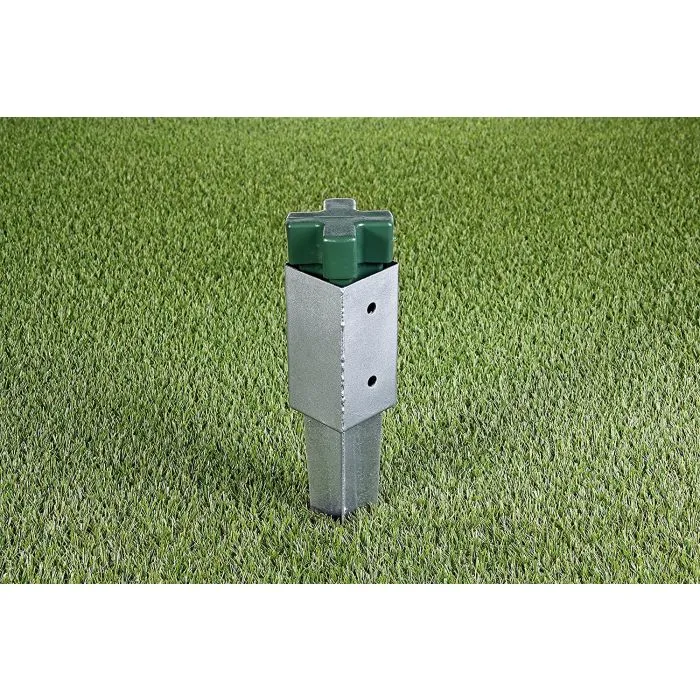 Paalhouders puntpaalhouders vuurverzinkt 91/900mm