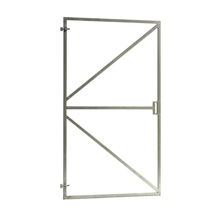 Poortframe tuinpoort verstelbaar met slotkast 100x155cm