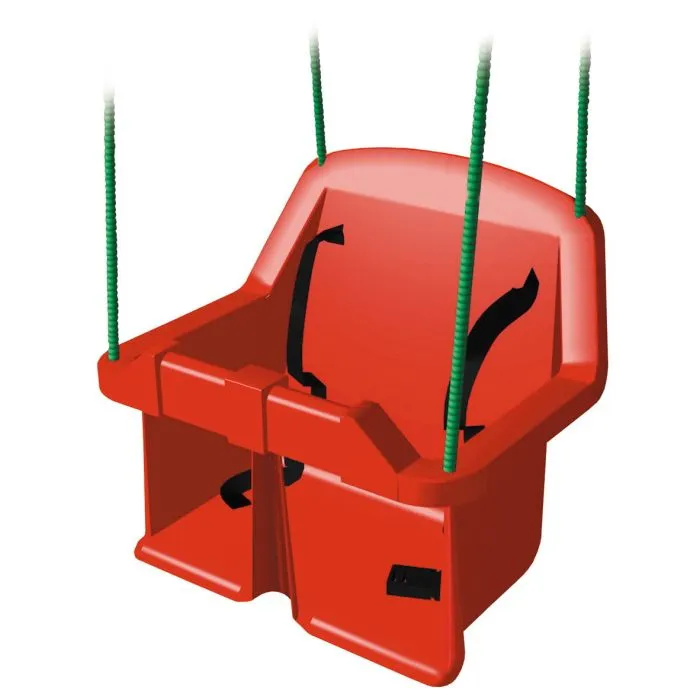 Babyschommel baby schommel rood voor speeltoestellen