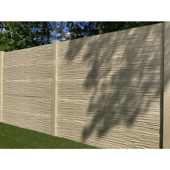 Beton schutting Bamboostone dubbelzijdig 200x200cm