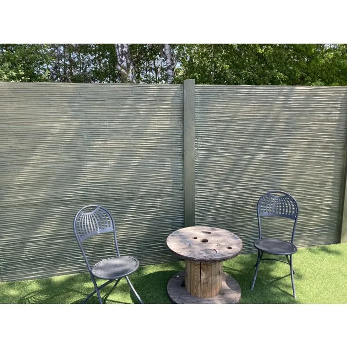 Beton schutting Bamboostone dubbelzijdig 200x200cm