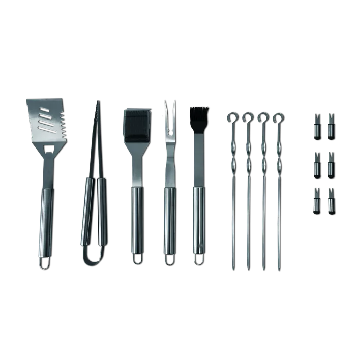 BBQ barbecue tool set 15-delig
