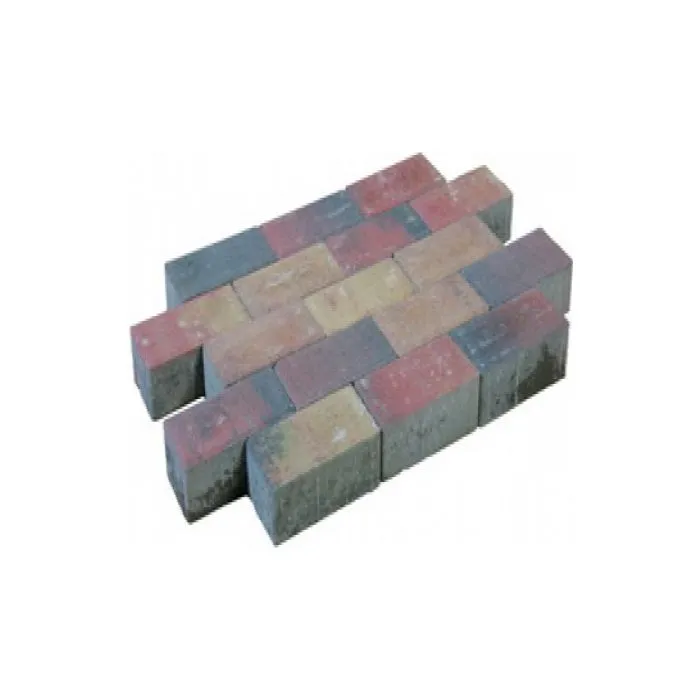 Betonklinker sierbestrating bont, 21x10,5x7cm, per m2
