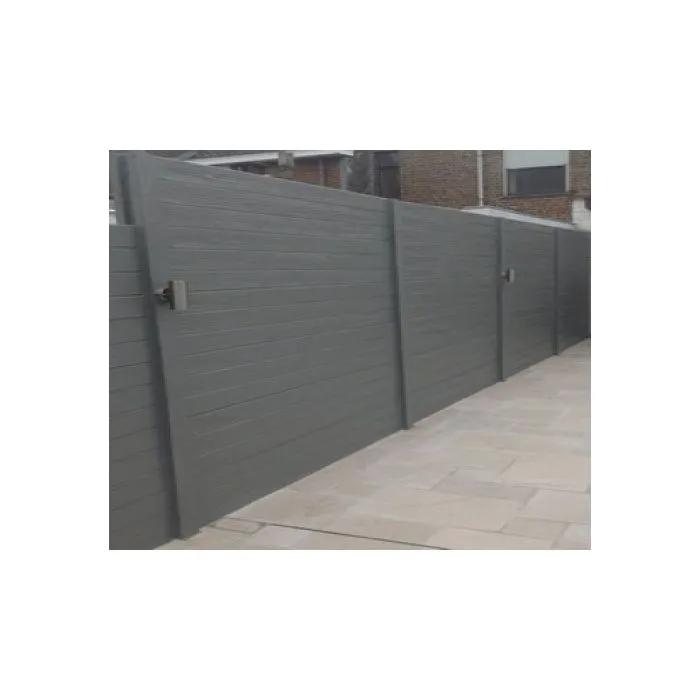 Betonschutting Wood texture enkelzijdig 200x231cm