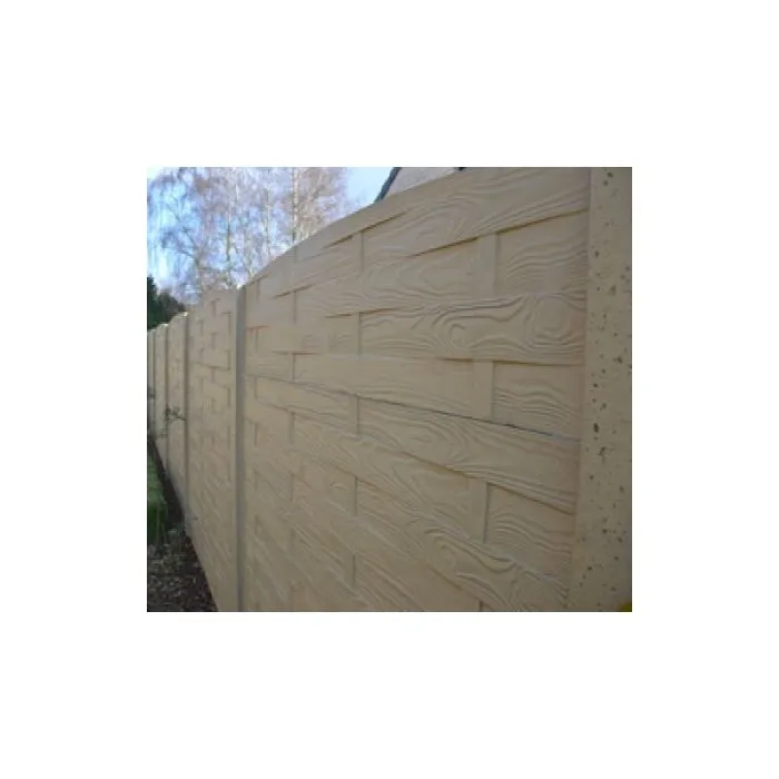 Betonschutting Weavestone enkelzijdig 200x193cm