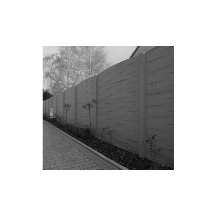 Betonschutting Weavestone enkelzijdig 200x193cm