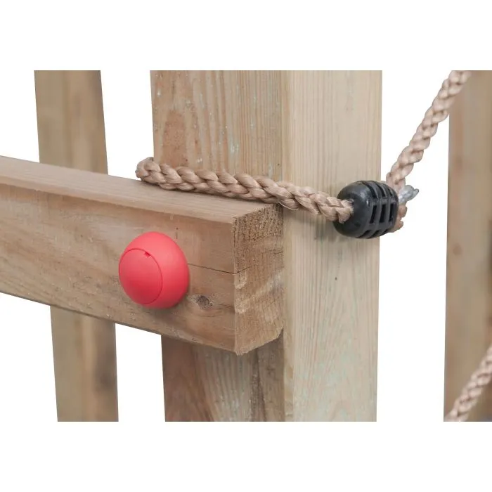 Houten speeltoestel houten schommel klimtoren King Kong 240x120x220cm