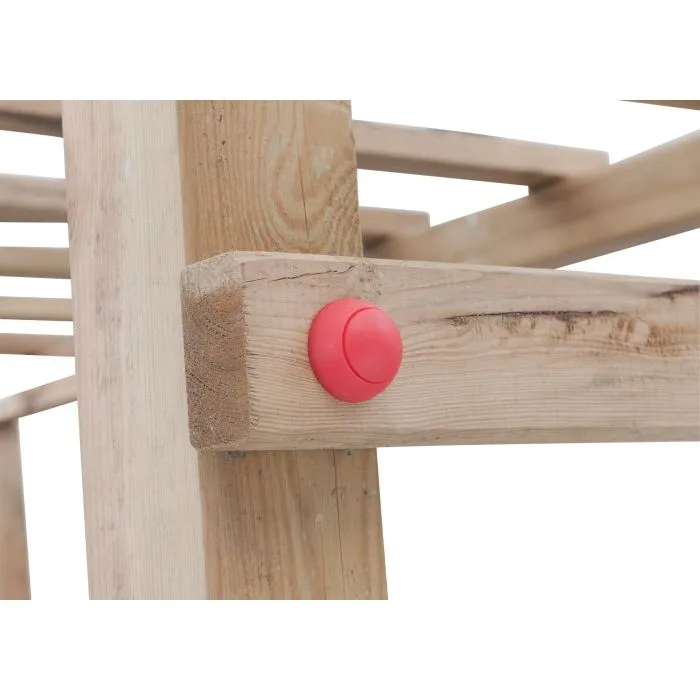 Houten speeltoestel houten schommel klimtoren King Kong 240x120x220cm