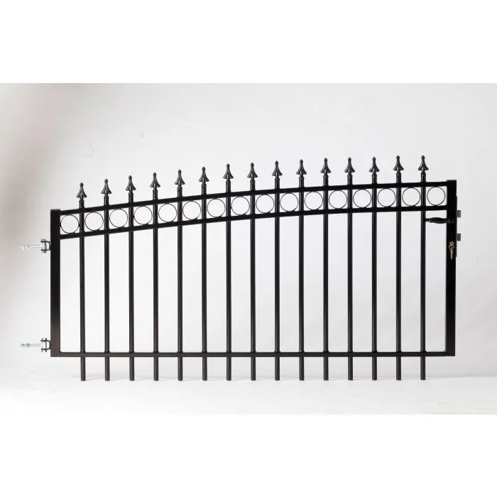 Inrijpoort sierhekwerk de Luxe 80/92x338cm