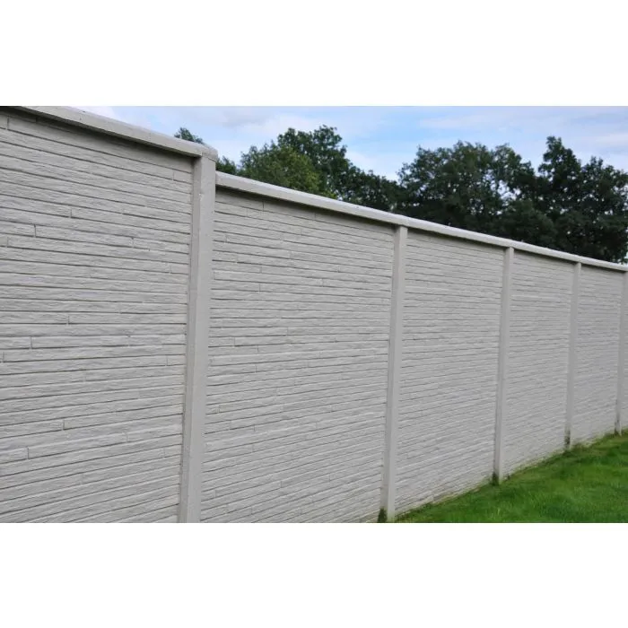 Betonschutting Tilestone enkelzijdig 200x200cm