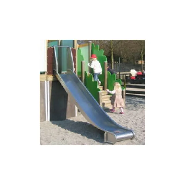 Glijbaan RVS voor speeltoestellen (platformhoogte 200cm)