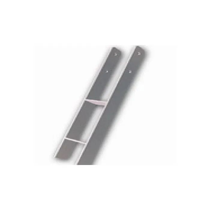 H-pergoladrager voor zwaar tuinscherm of carport 121mm zijaanzicht