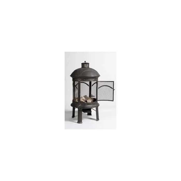 Tuinhaard houthaard allesbrander gietijzer 126x65cm