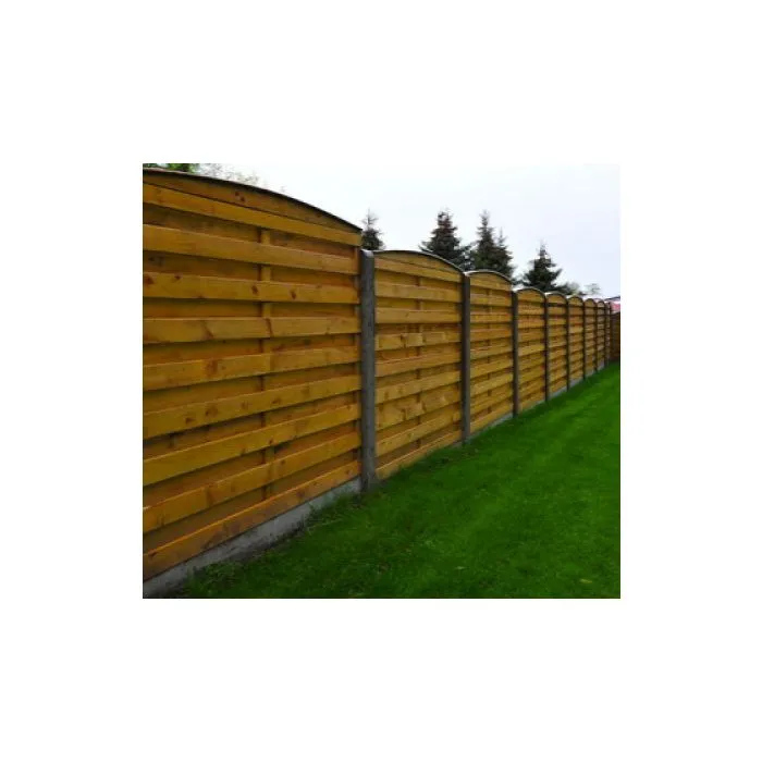 Hout beton schutting schuifsysteem toog 220x197cm (per set)
