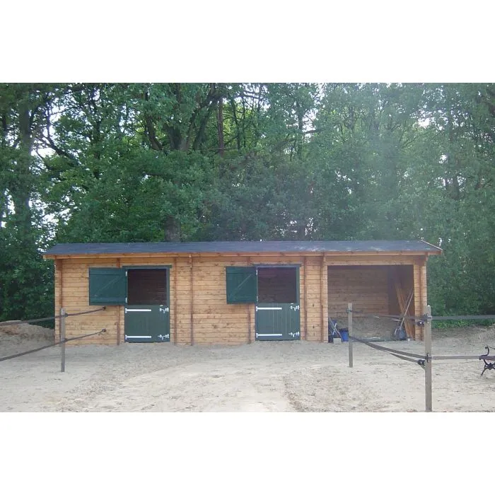 Paardenstal duo plus 10,30x3,80m
