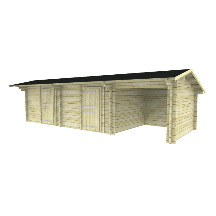 Paardenstal duo plus 10,30x3,80m