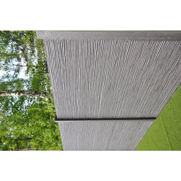 Beton schutting Bamboostone dubbelzijdig 200x200cm