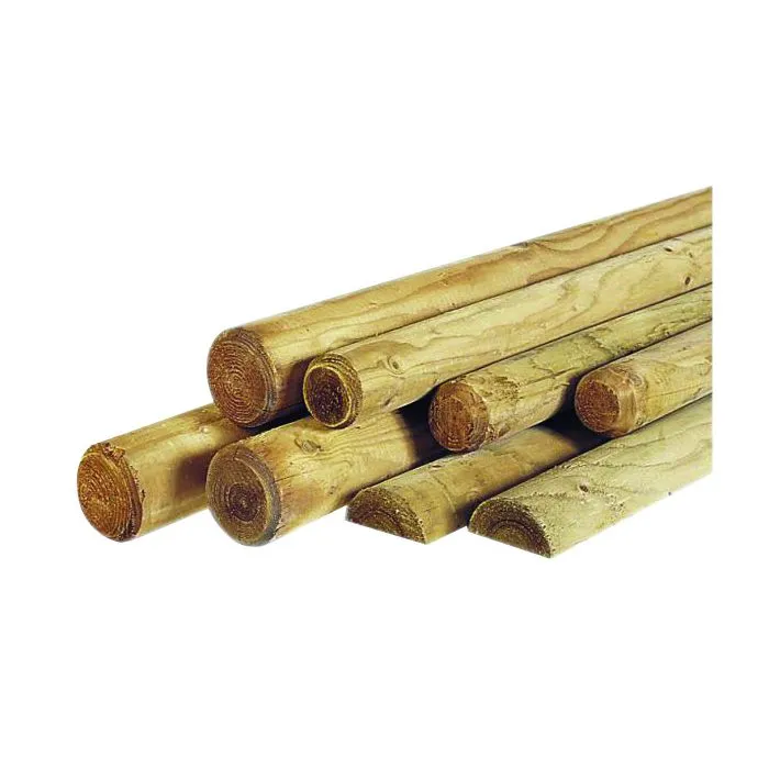 Rondhout palissade ø8x250cm