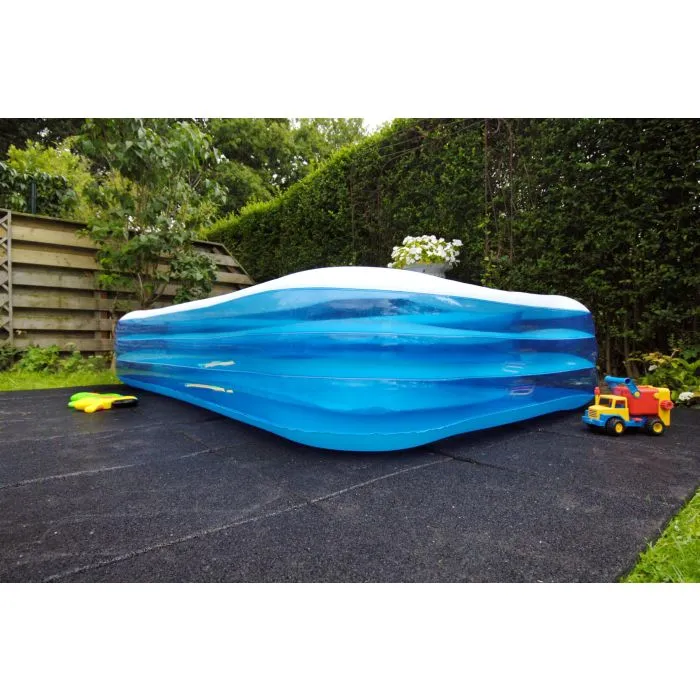Rubberen tegels zwart 500x500x25mm prijs per m2