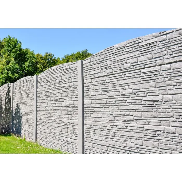 Beton schutting Rusticastone dubbelzijdig 200x200cm