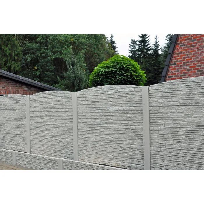 Beton schutting Rusticastone dubbelzijdig 200x200cm
