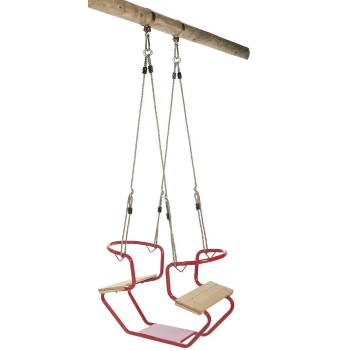 Schommel duozit dubbele schommel voor speeltoestel metaal 92x44cm