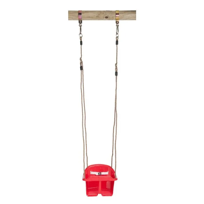 Babyschommel baby schommel rood voor speeltoestellen