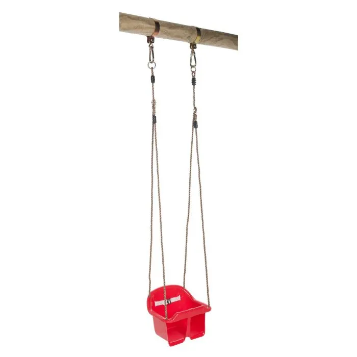 Babyschommel baby schommel rood voor speeltoestellen