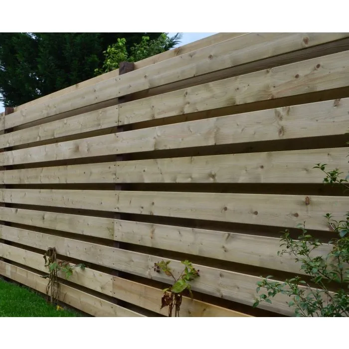Schutting van schuttingplank 360cm grenen geïmpregneerd (17x140mm)