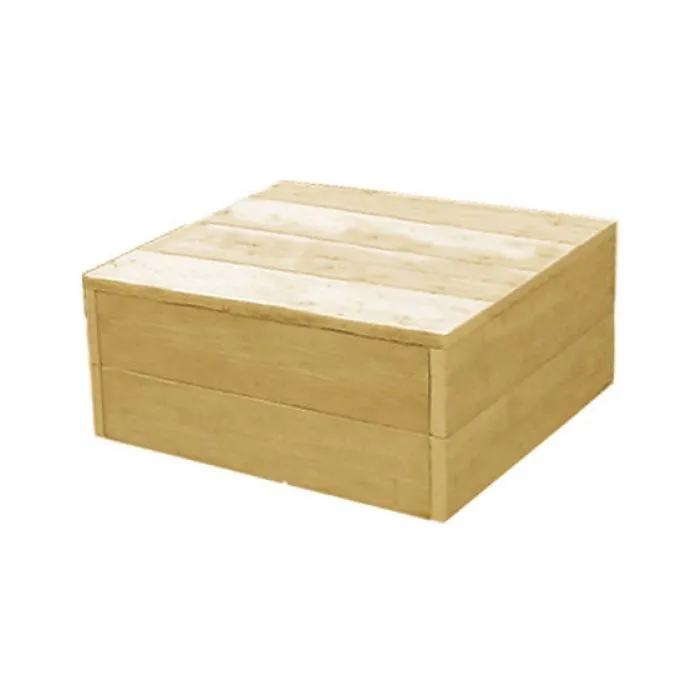 Steigerhouten hocker