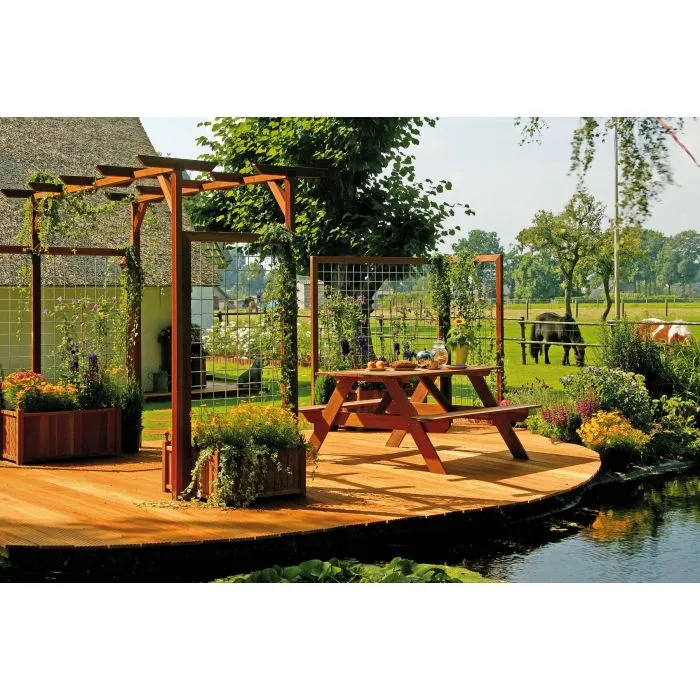 Vlonderplanken hardhout Bangkirai 245cm (21x145mm)