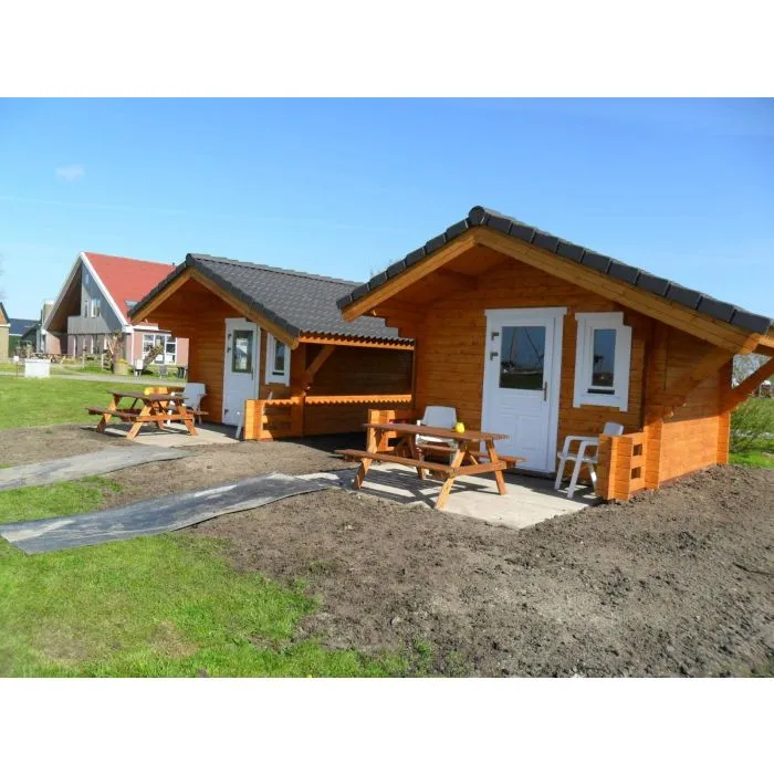 Trekkershut vakantiehuis Göteborg 3.66x3.66m (50mm)