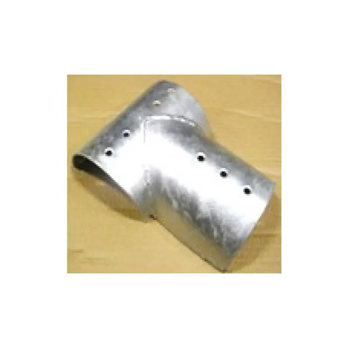 Verbinder rondhout palisadebeslag 3-weg ø12cm