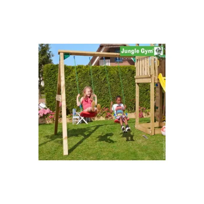 Houten speeltoestellen Jungle Swing aanbouwset swing module